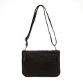 Joy Susan Woven Convertible Crossbody - Black