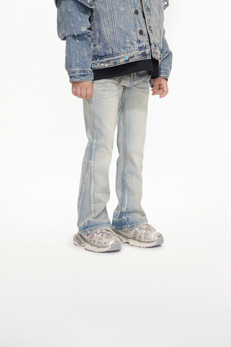 Jr.Stacked Kids Jeans Light Wash