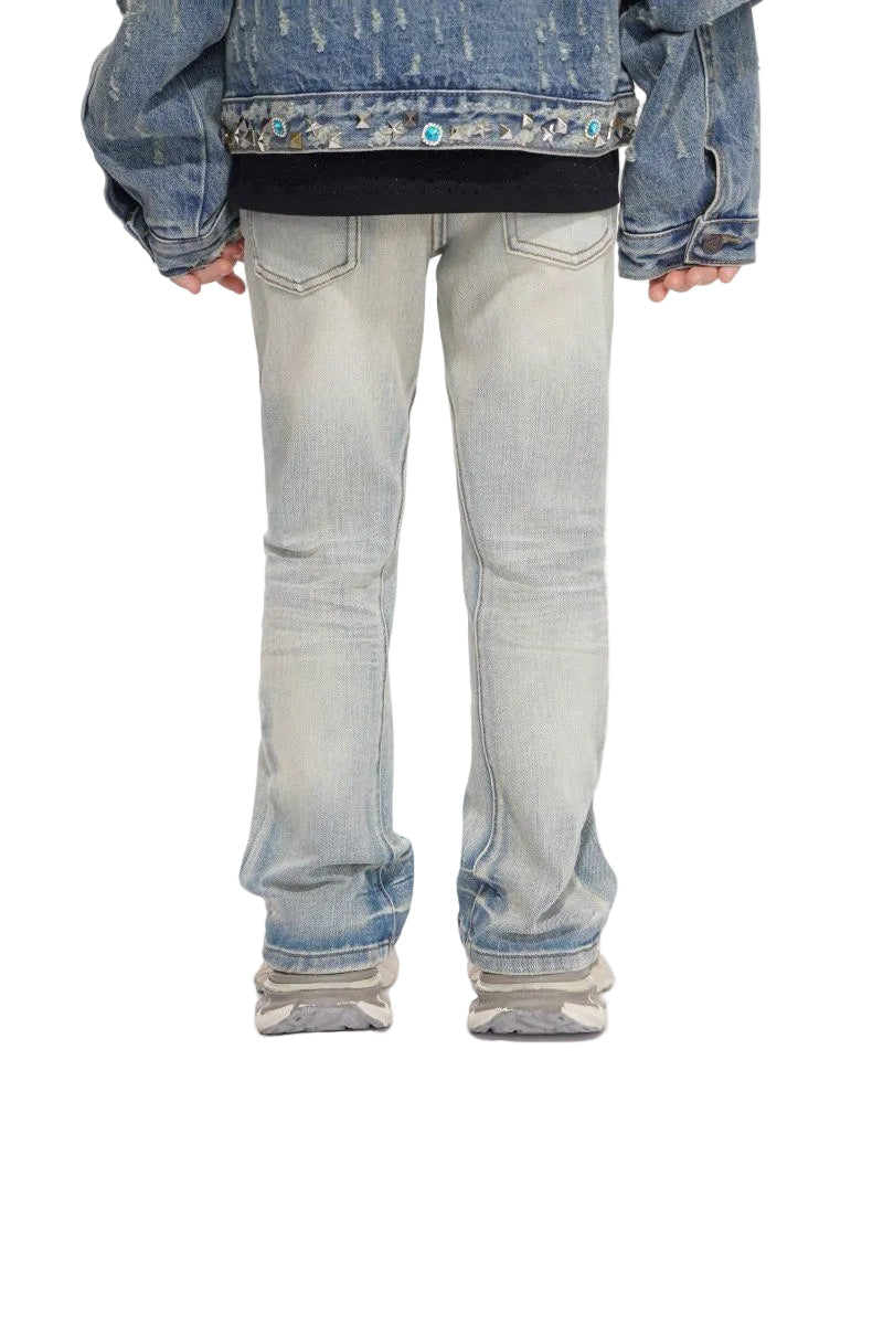 Jr.Stacked Kids Jeans Light Wash