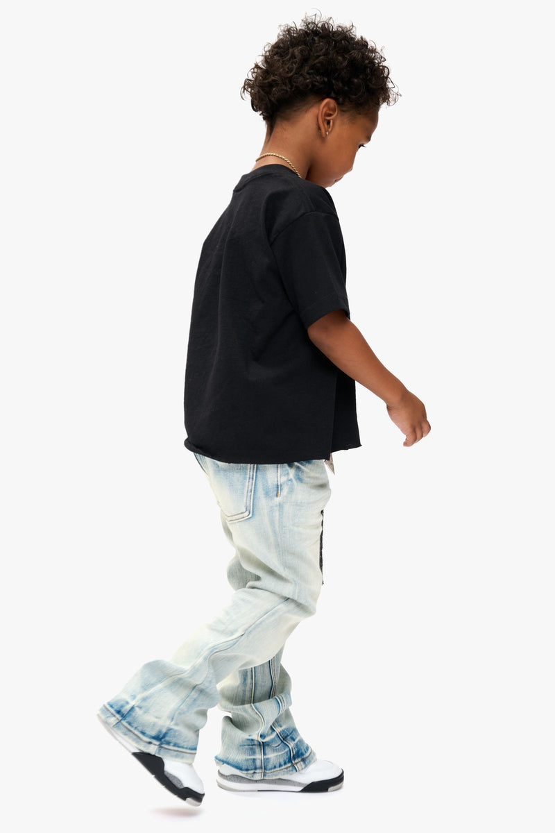 Jr.Stacked Kids Jeans Light Wash