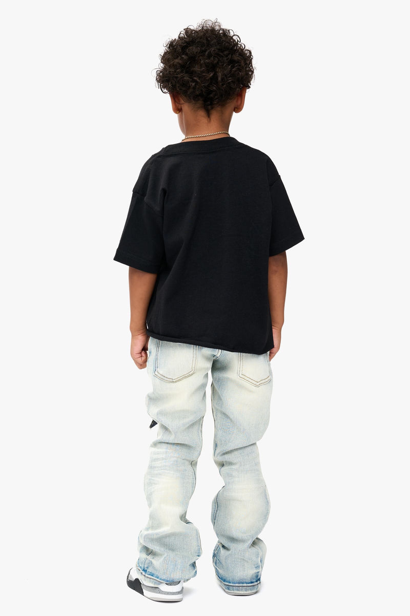 Jr.Stacked Kids Jeans Light Wash
