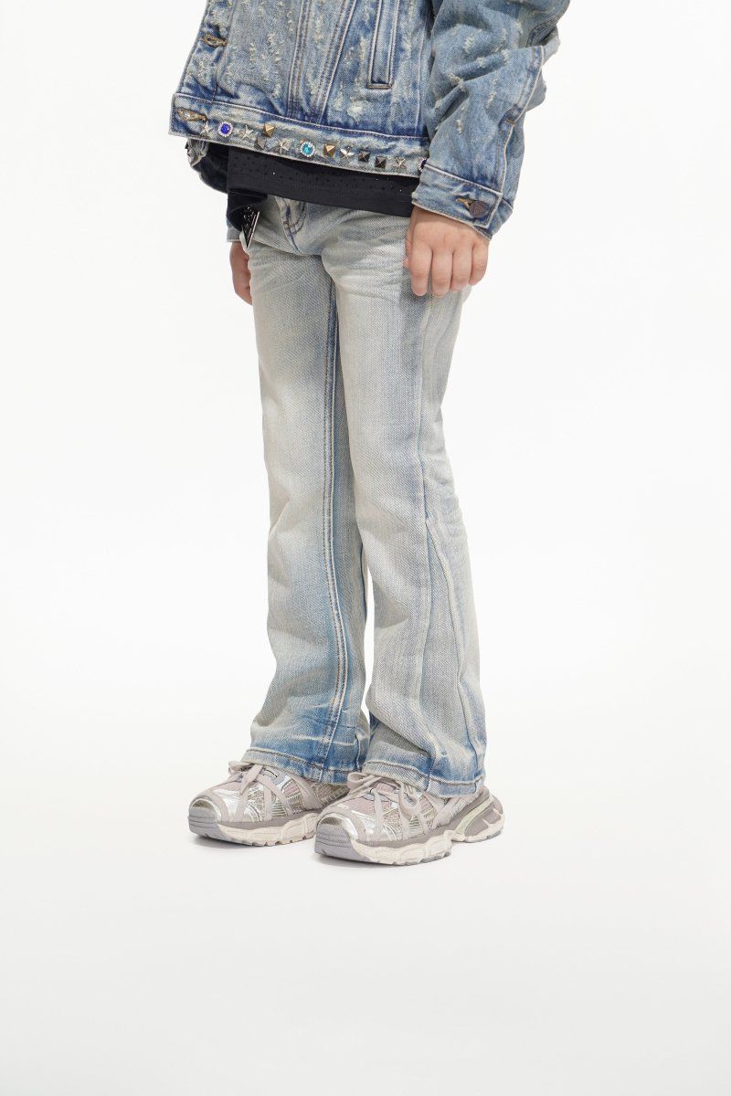 Jr.Stacked Kids Jeans Light Wash
