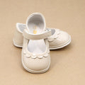 Juliette Petal Mary Jane (Baby) Patent Cream