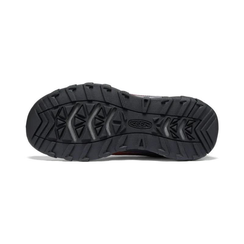 Kid's KEEN Wanduro Speed Hiking Shoe – Little/Big Kids – Magnet/Scarlet Ibis