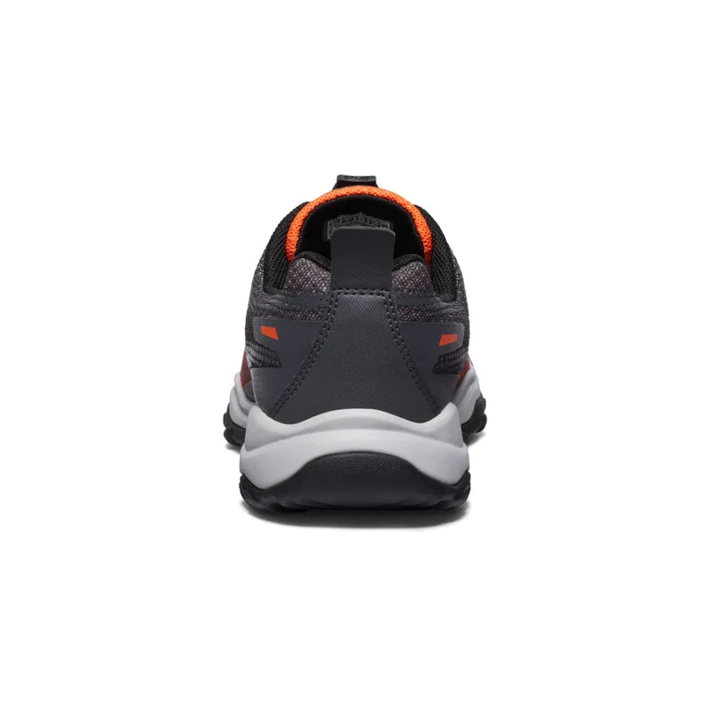 Kid's KEEN Wanduro Speed Hiking Shoe – Little/Big Kids – Magnet/Scarlet Ibis