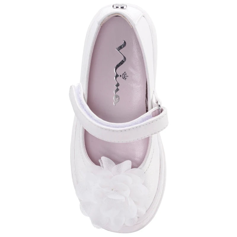 Kid's Nina Natty - Toddler - Pearlized White