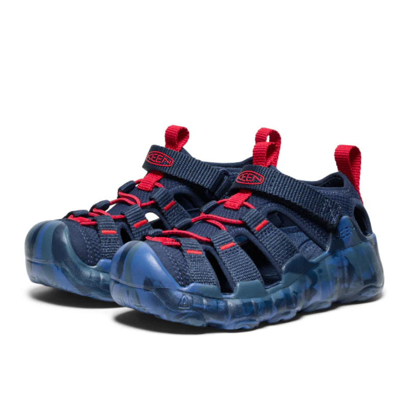 Kids' KEEN Hyperport H2 - Toddler/Little Kid - Naval Academy/Red Carpet