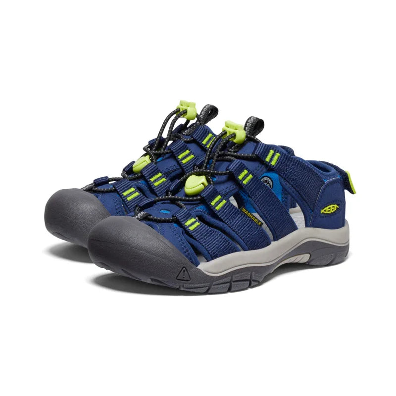 Kids' KEEN Newport H2 Boundless – Little Kid/Big Kid – Naval Academy/Evening Primrose