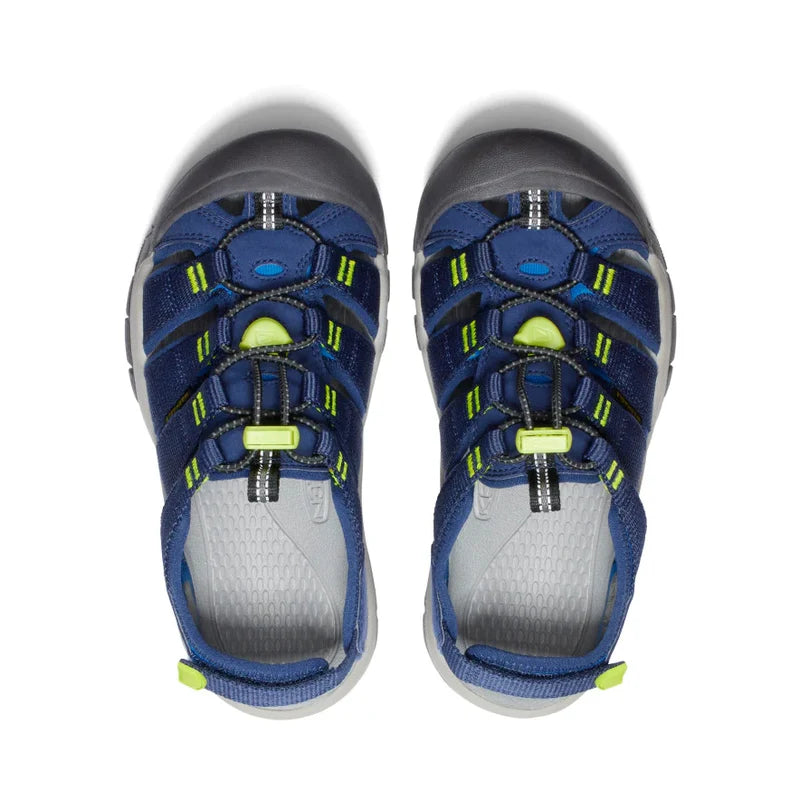 Kids' KEEN Newport H2 Boundless – Little Kid/Big Kid – Naval Academy/Evening Primrose