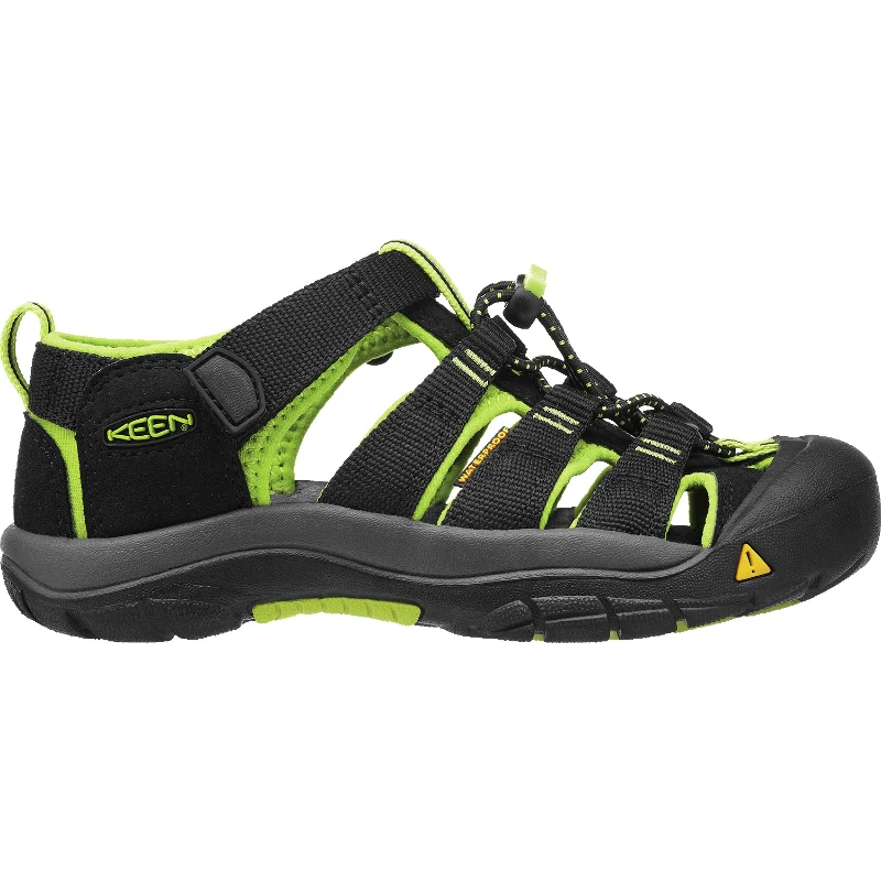 Kids' KEEN Newport H2 - Little Kid/Big Kid - Black Lime