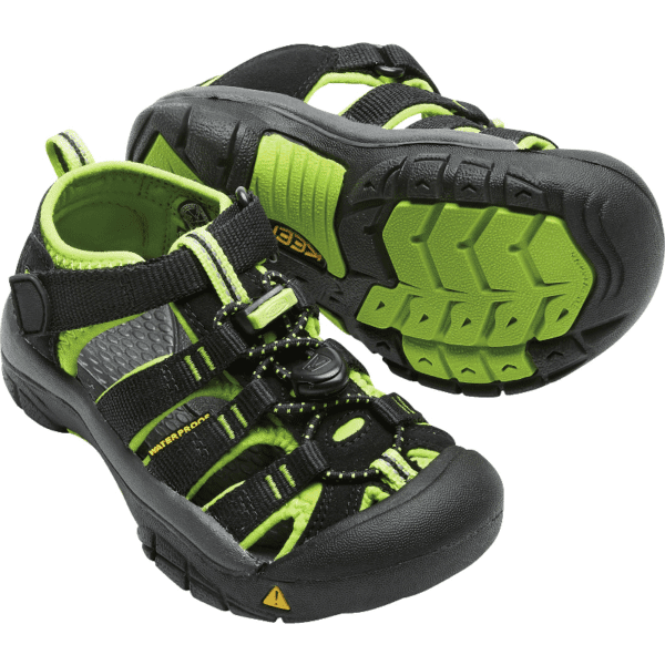 Kids' KEEN Newport H2 - Little Kid/Big Kid - Black Lime