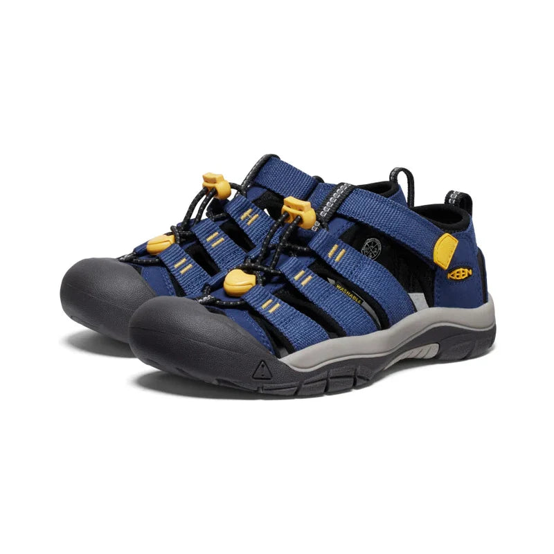 Kids' KEEN Newport H2 - Little Kid/Big Kid - Naval Academy/Keen Yellow