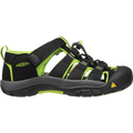 Kids' KEEN Newport H2 - Toddler/Little Kid – Black/Lime Green