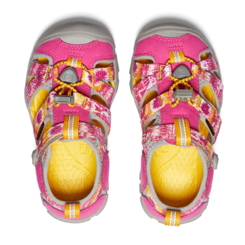 Kids' KEEN Seacamp II CNX – Toddler/Little Kid – Multi/Keen Yellow