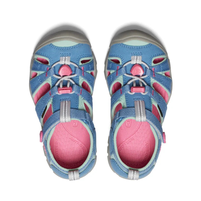 Kids’ KEEN Seacamp II – Toddler/Little Kid – Coronet Blue/Hot Pink