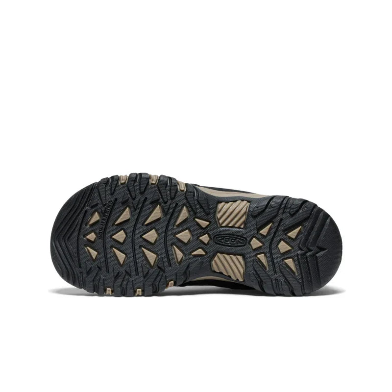 Kids’ KEEN Targhee IV Low Waterproof - Big Kid – Dark Olive/Gold Flame