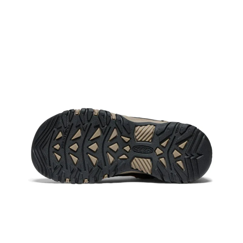 Kids' KEEN Targhee IV Mid Waterproof - Big Kid – Bison/Brindle