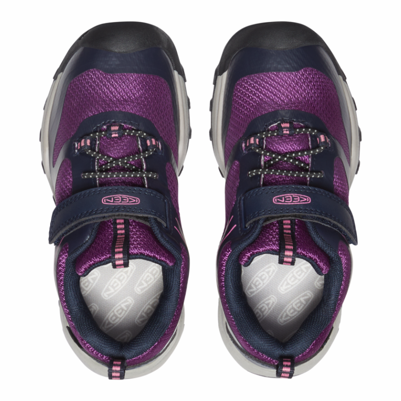 Kids' KEEN Wanduro Low Waterproof - Toddler/Little Kid – Sky Captain/Charisma