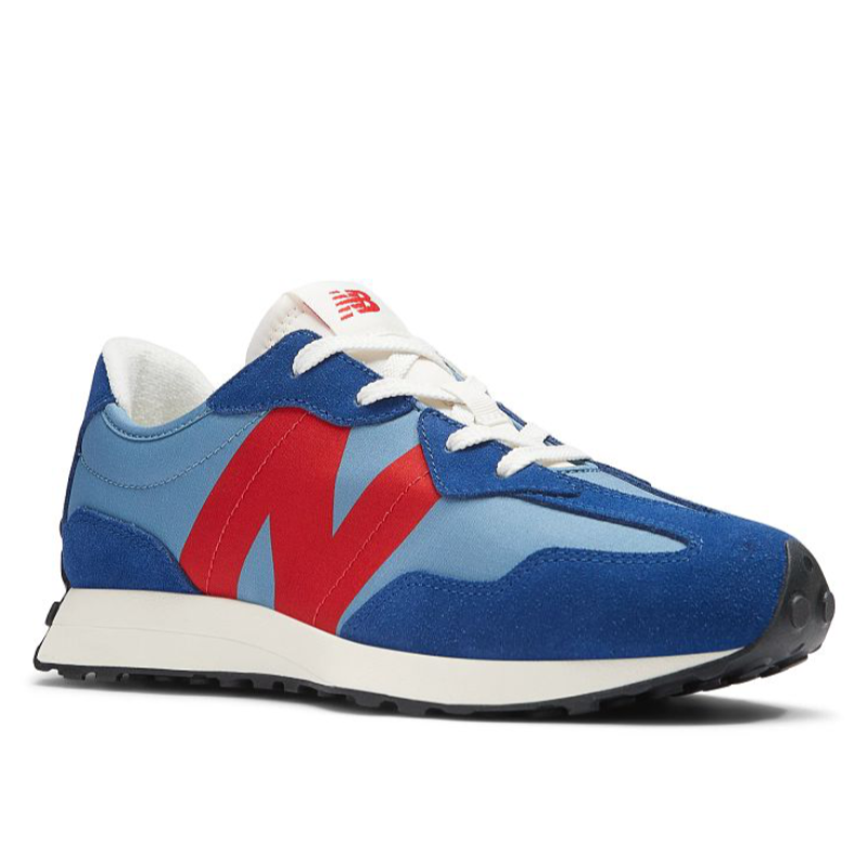 Kids’ New Balance 327 – Big Kid – Inkwell/True Red