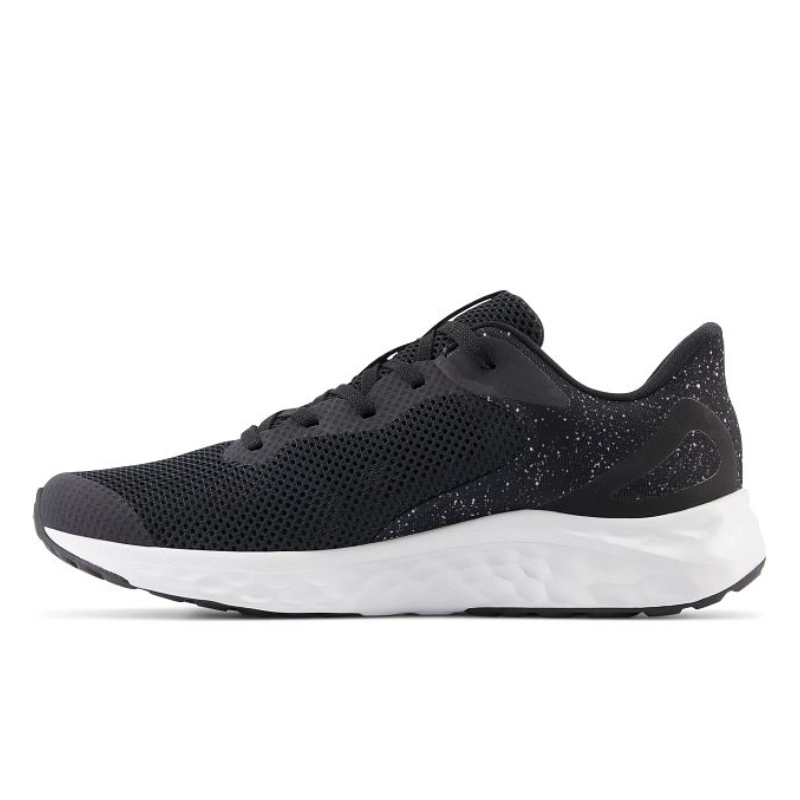 Kids' New Balance Fresh Foam Arishi v4 - Big Kid - Black/White/Silver Metallic