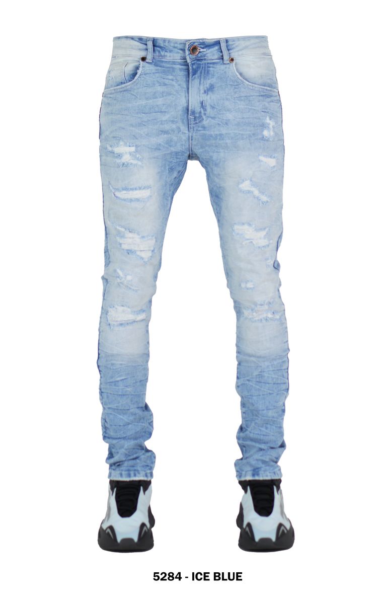 KIDS RIP & REPAIR SLIM FIT DENIM