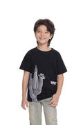 Kids Spirit Jet Black Tee