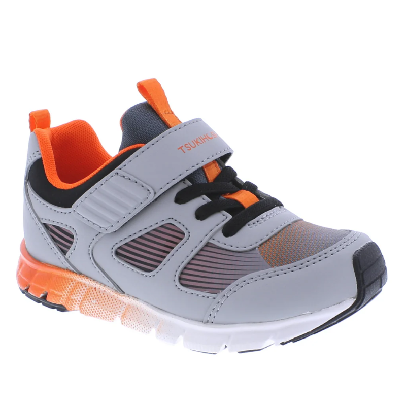 Kids’ Tsukihoshi Streak – Toddler/Little Kid – Gray/Orange