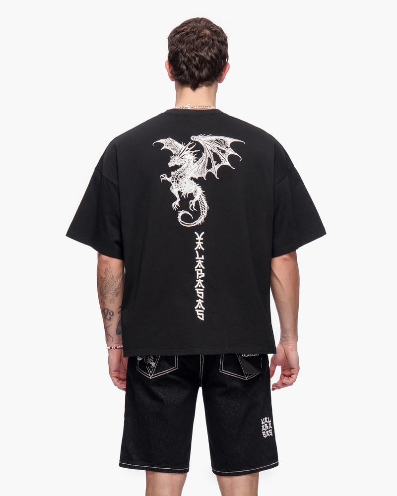 "KUNJI" TEE - BLACK