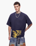 "KUNJI" TEE - NAVY