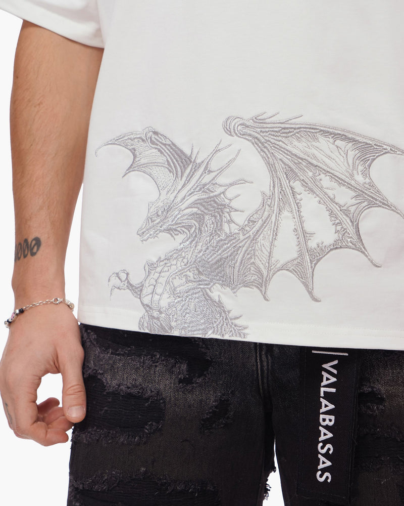 "KUNJI" TEE - WHITE