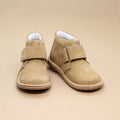 L'Amour Boys Nubuck Khaki Ankle Desert Boots