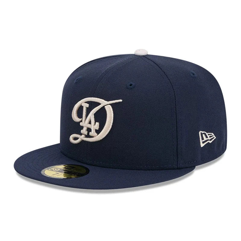 LA Dodgers MLB City Connect 2025 Dark Blue 59FIFTY Fitted Cap