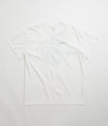 Last Resort AB Atlas Monogram T-Shirt in White and Kelly Green