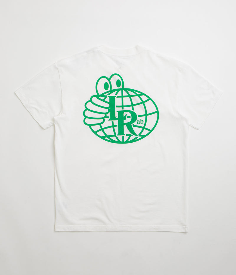 Last Resort AB Atlas Monogram T-Shirt in White and Kelly Green