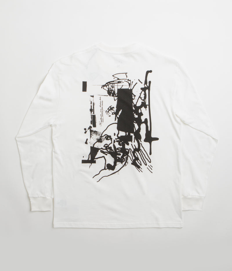 Last Resort AB Brain Freeze Long Sleeve T-Shirt in White