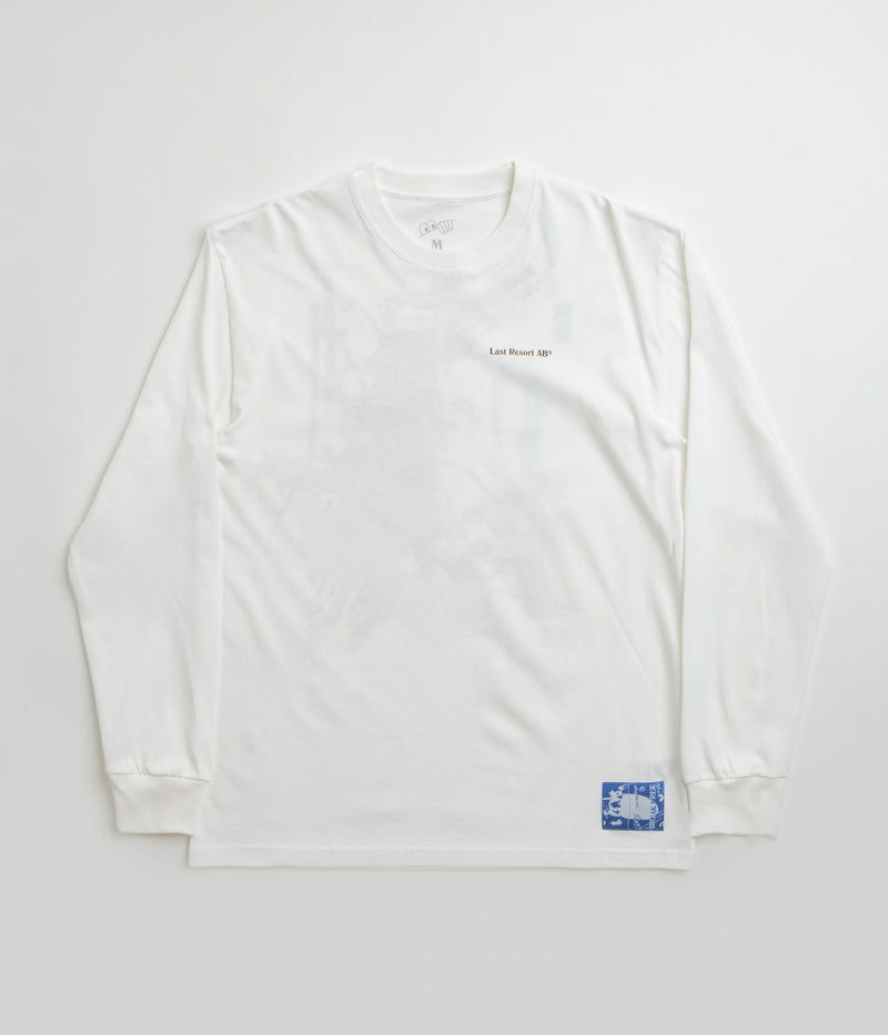Last Resort AB Brain Freeze Long Sleeve T-Shirt in White