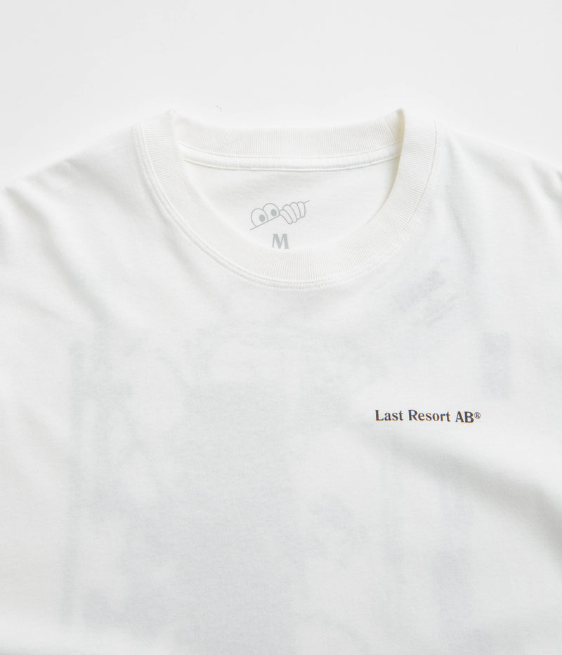 Last Resort AB Brain Freeze Long Sleeve T-Shirt in White