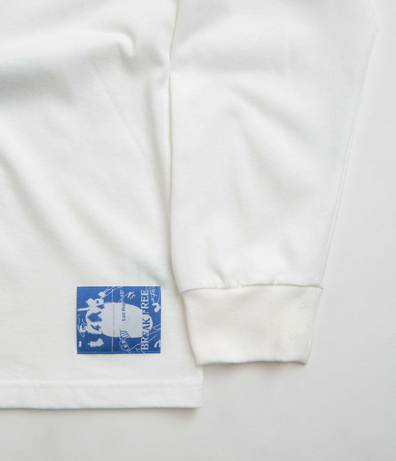 Last Resort AB Brain Freeze Long Sleeve T-Shirt in White