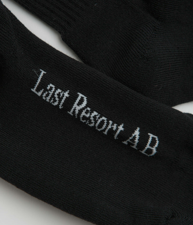 Last Resort AB Break Free Socks in Black and White