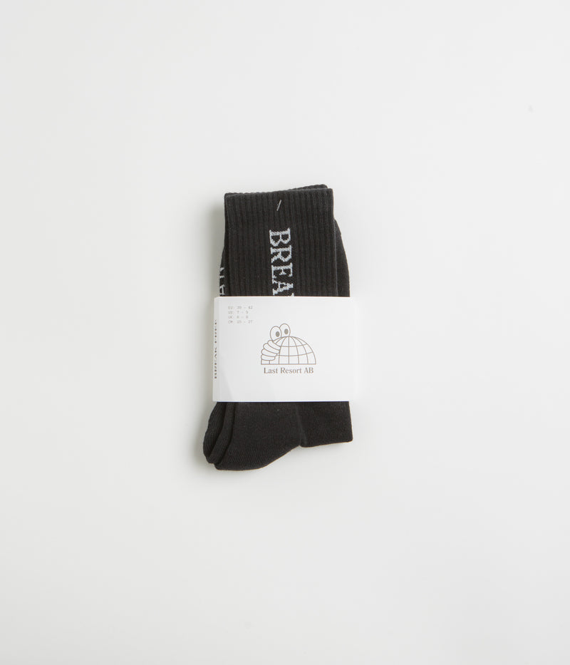 Last Resort AB Break Free Socks in Black and White