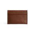 Full-Grain Leather Wallet in Chestnut front view