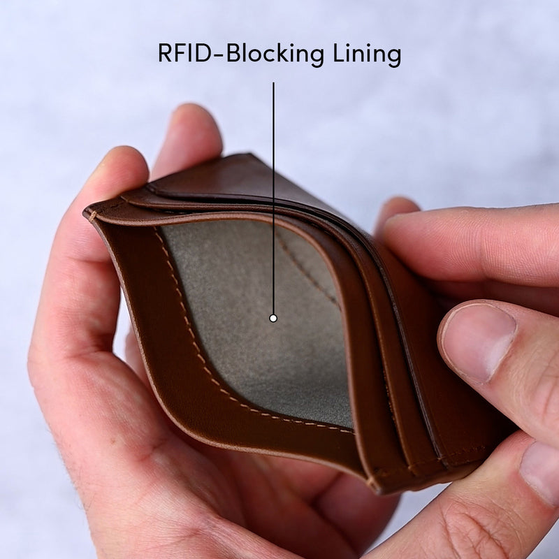 Leather Wallet (Chestnut)