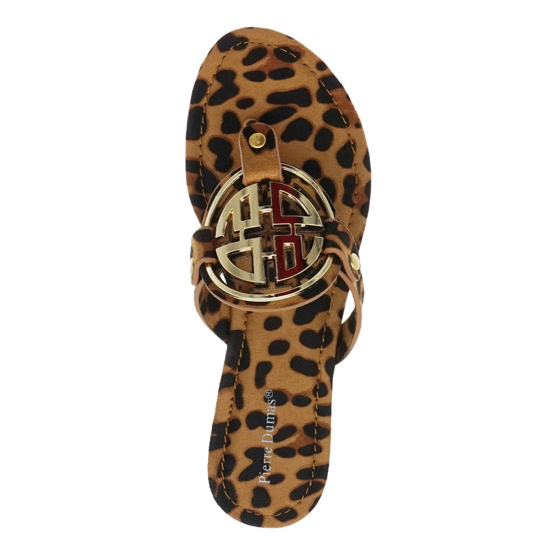 Limit-24 (21024) - Pierre Dumas Flat Thong Fashion Sandals - ShoeFad
