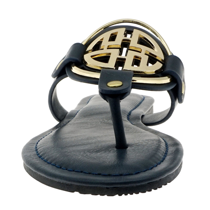 Limit-24 (21024) - Pierre Dumas Flat Thong Fashion Sandals - ShoeFad