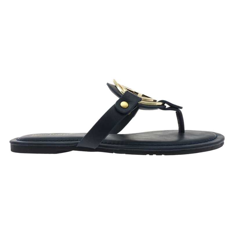 Limit-24 (21024) - Pierre Dumas Flat Thong Fashion Sandals - ShoeFad