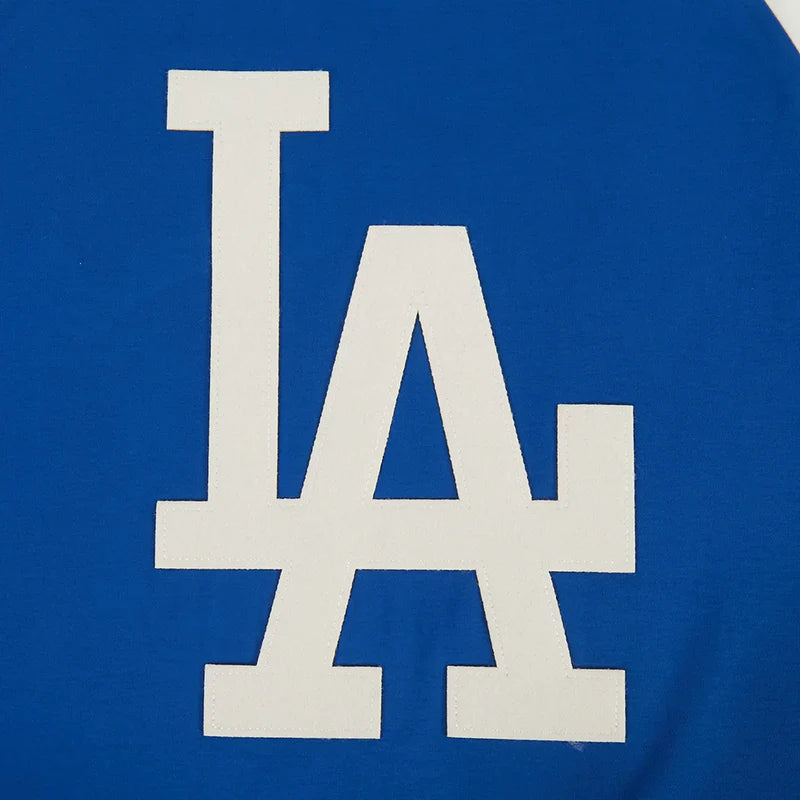 LOS ANGELES DODGERS FIRST TEAM M DBL KNIT SS RAGLAN