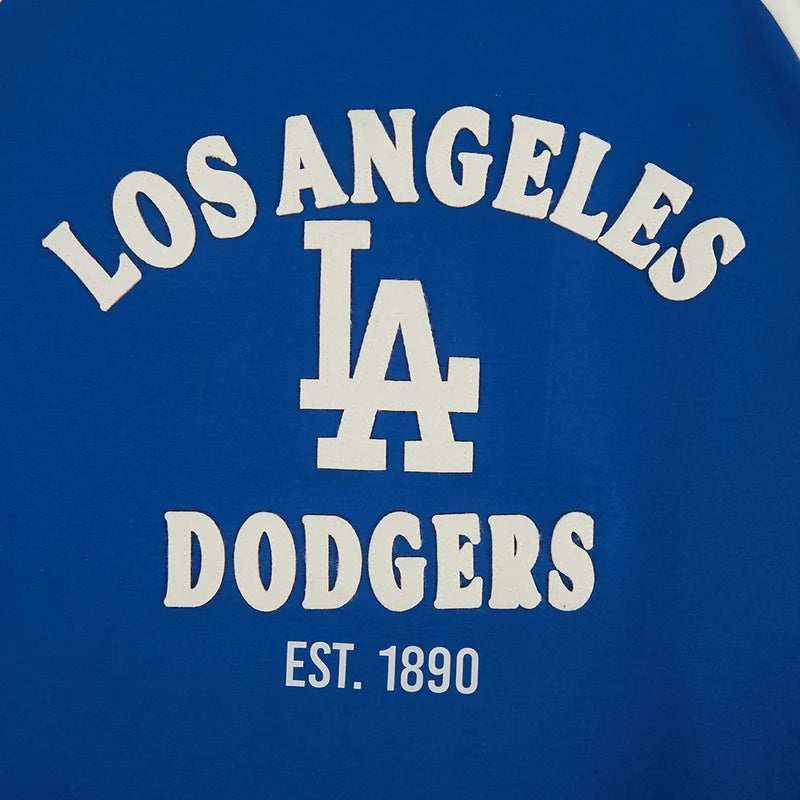 LOS ANGELES DODGERS FIRST TEAM M DBL KNIT SS RAGLAN