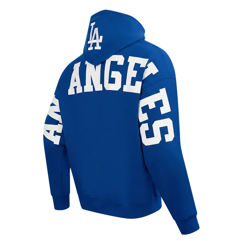 LOS ANGELES DODGERS WINGSPAN M DROP SHOULDER FLC PO HOODIE V2