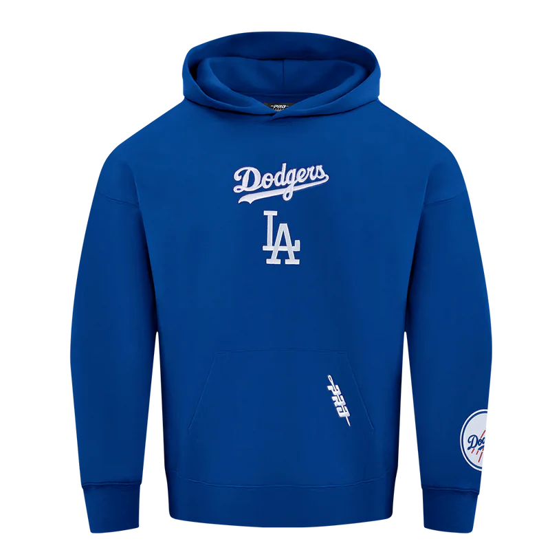 LOS ANGELES DODGERS WINGSPAN M DROP SHOULDER FLC PO HOODIE V2