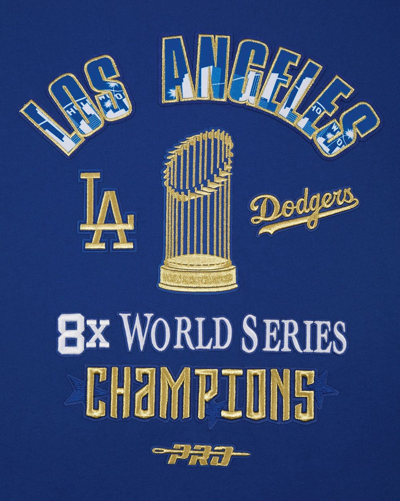 LOS ANGELES DODGERS WORLD SERIES W SJ SLIM FIT TOP